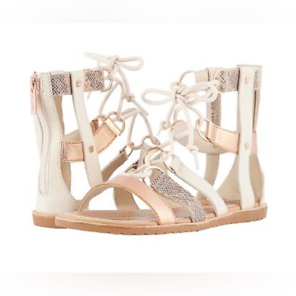 Sorel Ella leather gladiator sandals